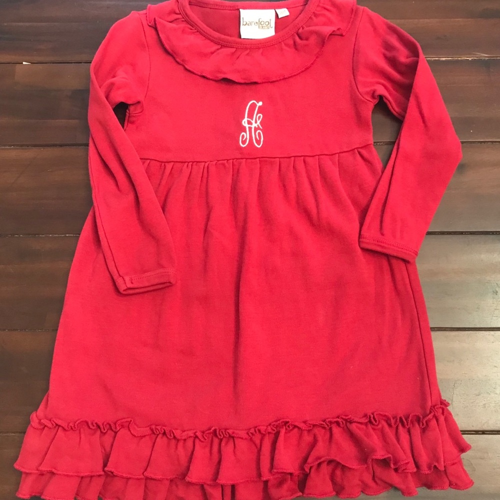 Barefoot Blanks red ‘A’ dress